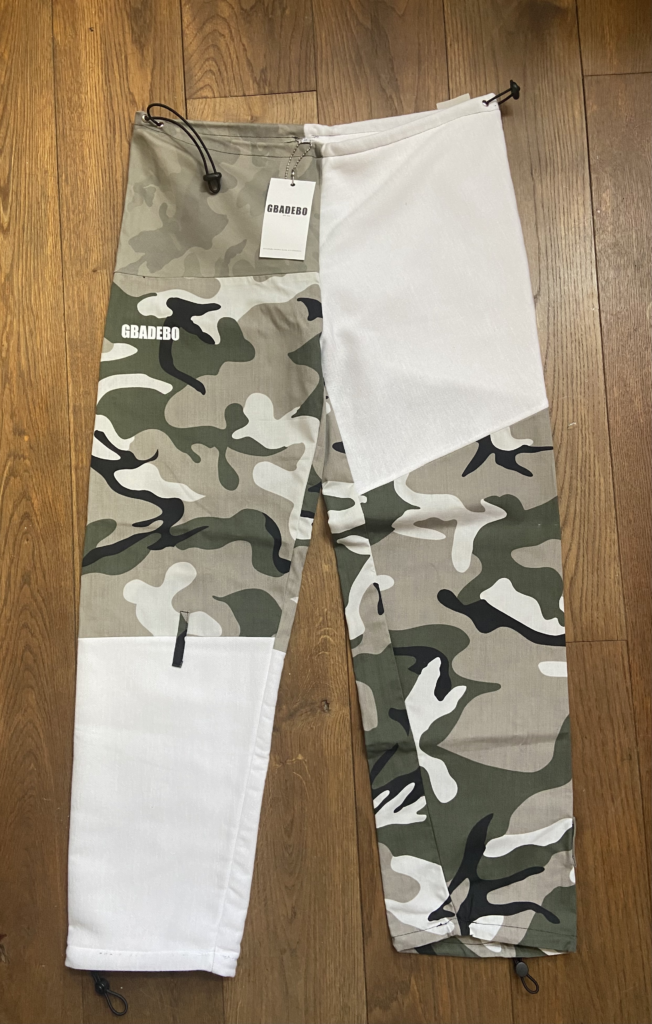 cargo trousers - GBADEBO